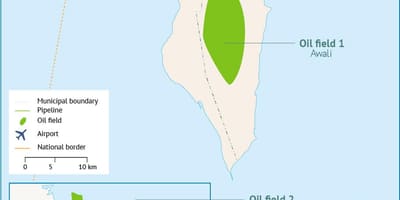 பஹ்ரைன் விமான நிலைய வரைபடம்
